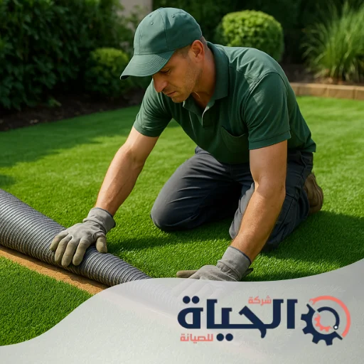 تركيب عشب صناعي في دبي