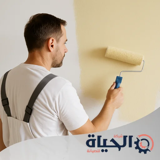 دهان الجدران في دبي