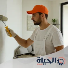 دهان الجدران في دبي